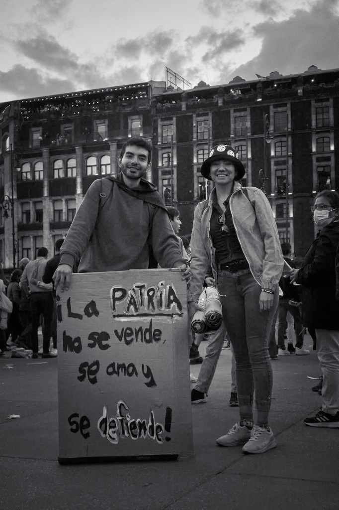 Foto: Kristian Vergara. Zócalo, 18 de marzo 2023.